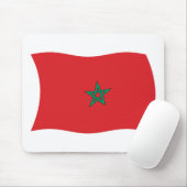 Marokkaanse Vlag Muismat (Met muis)