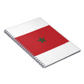 Marokkaanse vlag notitieboek (Rechterzijde)