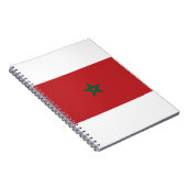 Marokkaanse vlag notitieboek (Rechterzijde)