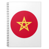 Marokkaanse vlag notitieboek (Voorkant)