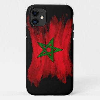 Marokkaanse vlag, penseelstreek, nationale vlag Case-Mate iPhone case