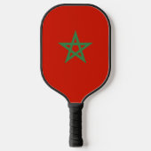 Marokkaanse vlag pickleball paddle (Voorkant)