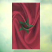 Marokkaanse vlag raamsticker (Vel 3)