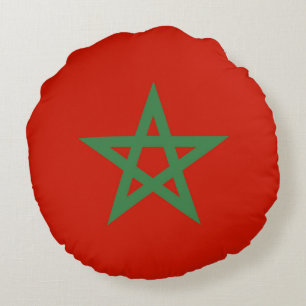 Marokkaanse vlag rond kussen