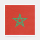 Marokkaanse vlag servet (Voorkant)