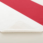Marokkaanse vlag sherpa deken (3/4)