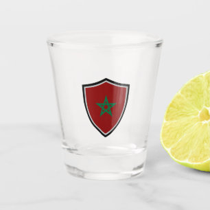 Marokkaanse vlag shot glas
