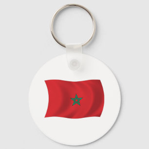 Marokkaanse Vlag Sleutelhanger