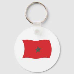 Marokkaanse Vlag Sleutelhanger
