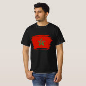 Marokkaanse vlag t-shirt (Voorkant volledig)