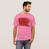 Marokkaanse vlag t-shirt (Voorkant volledig)