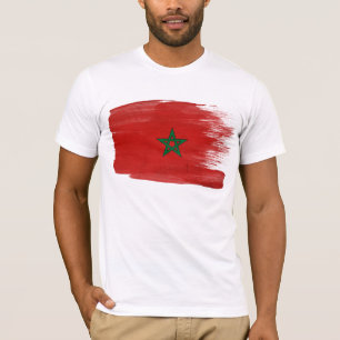 Marokkaanse vlag T-Shirt