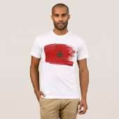 Marokkaanse vlag T-Shirt (Voorkant volledig)