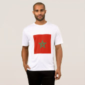 Marokkaanse vlag t-shirt (Voorkant volledig)