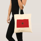 Marokkaanse vlag tote bag (Voorkant (product))