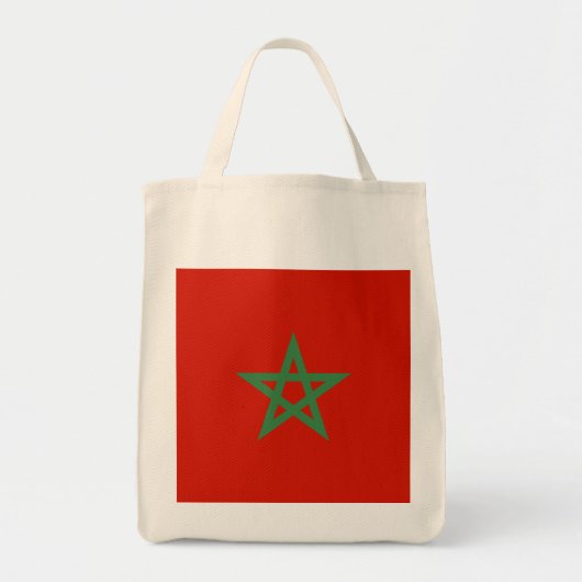 Marokkaanse vlag tote bag (Voorkant)