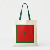 Marokkaanse vlag tote bag (Voorkant)