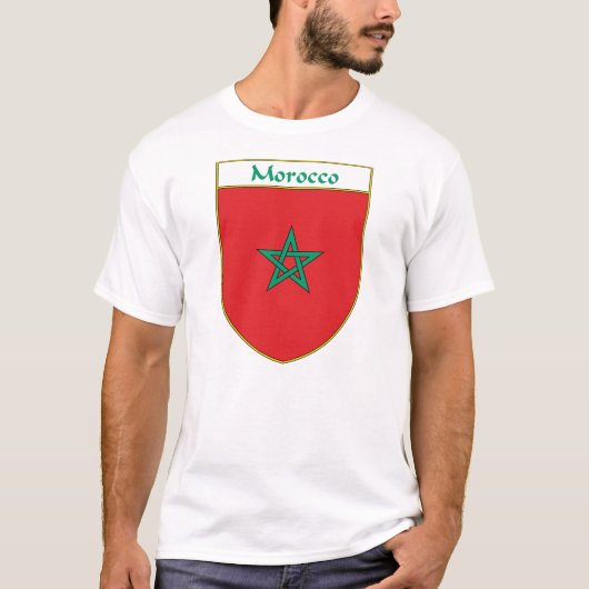 Marokkaanse vlaggenschip t-shirt (Voorkant)