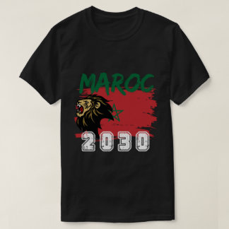 Marokkaanse voetbalfan t-shirt