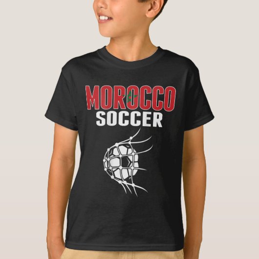 Marokkaanse voetbalfans shirt - steun Marokkaanse (Voorkant)