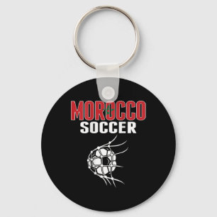 Marokkaanse voetbalfans shirt - steun Marokkaanse Sleutelhanger