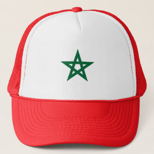 Marokkaanse voetbalvlag trucker pet