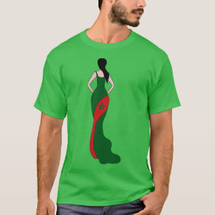 Marokkaanse vrouw t-shirt