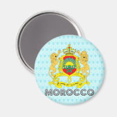 Marokkaanse wapenstilstand magneet (Voorkant / Achterkant)