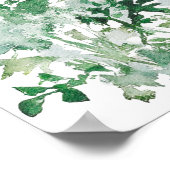 Marokkaanse Waterverf Boho Poster (Hoek)