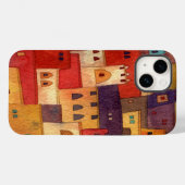 Marokkaanse Waterverf Case-Mate iPhone Case (Achterkant (horizontaal))