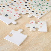 Marokkaanse Waterverf voor ondoorzichtige deuren J Legpuzzel (Zijkant)