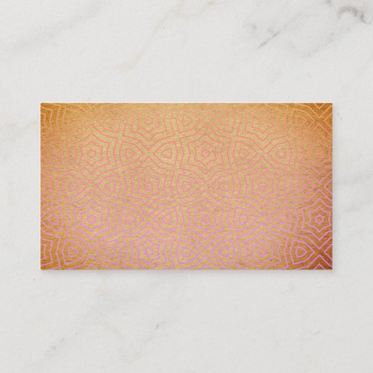 Marokkaanse woestijn chique bruiloft geschenk regi informatiekaartje (Achterkant)