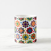 Marokkaanse Zellige Coffee Mok - Een vleugje artis (Center)