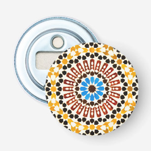 Marokkaanse Zellige Harmonie Button Flesopener