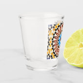 Marokkaanse Zellige Harmonie Shot Glas (Links)