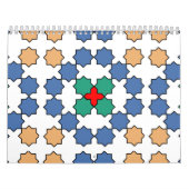 Marokkaanse zellige kunst kalender (Hoes)