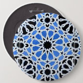 Marokkaanse zellij Button (Voorkant /achterkant)