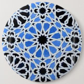Marokkaanse zellij Button (Voorkant)