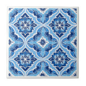 Marokkaanse Zellij stijl keramische tegels Tegeltje (Voorkant)