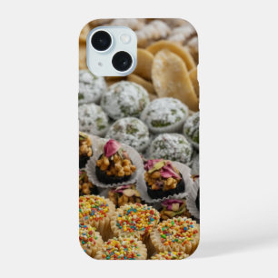 Marokkaanse Zoetigheden Dessert Patroon iPhone Hoe 15 Case