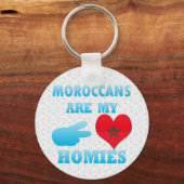 Marokkanen zijn mijn huizen sleutelhanger (Voorkant)