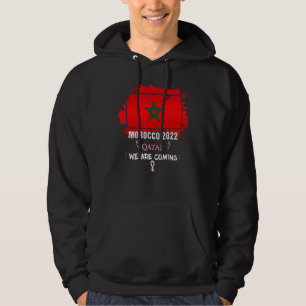 Marokko 2022 Quote We komen Cool Marokko Foot Hoodie