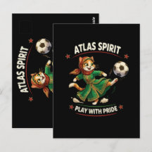 Marokko 2026 Voetbal Kat - Atlas Spirit Cultureel