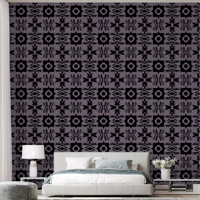 Marokko 2 kleuren behang (Slaapkamer)