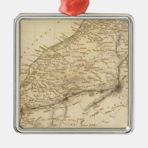 Marokko 2 metalen ornament