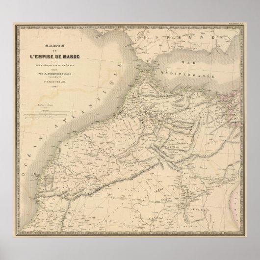 Marokko 3 poster (Voorkant)