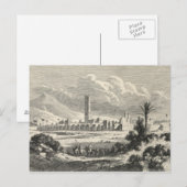 Marokko: Afrika, jaren 1860 Briefkaart (Voorkant / Achterkant)