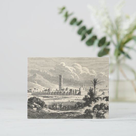 Marokko: Afrika, jaren 1860 Briefkaart (Staand voorkant)