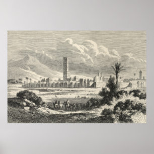Marokko: Afrika, jaren 1860 Poster