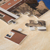 MAROKKO, Anti-Atlas, TAFRAOUTE Area: ADAI, rood Legpuzzel (Zijkant)